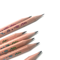 VENOSA2 Wooden Pencil - Holographic Printing Barrel