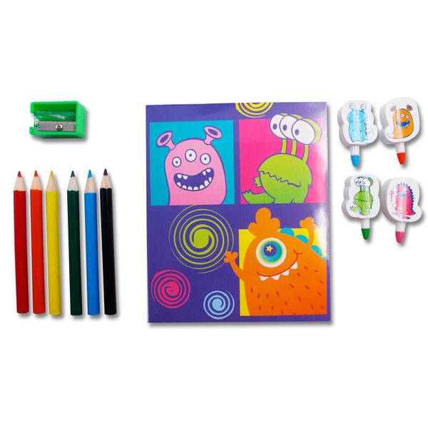 Coloring Fun Set-Cute Monster