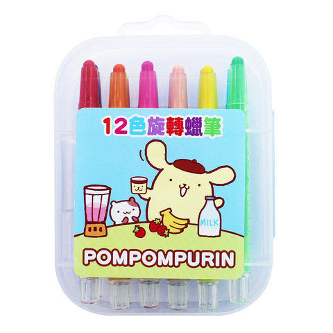 KT0680-01200 TWIST CRAYON  12/Box Assorted
