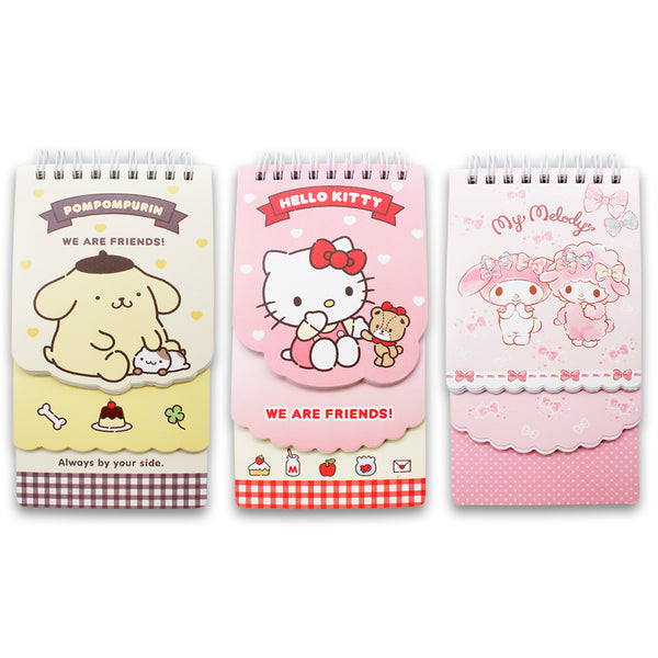 Hello Kitty 3 in 1 Coil Memo Pad