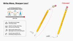 JEDH/CJBB  Ferruled Non-sharpening Pencil / Ferruled Non-sharpening Color Pencil