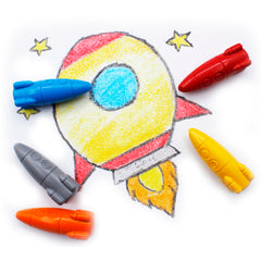 CDNO-A001  24 Colors Space Crayons