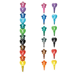 CGBE08 Star & Heart Stacking Crayon
