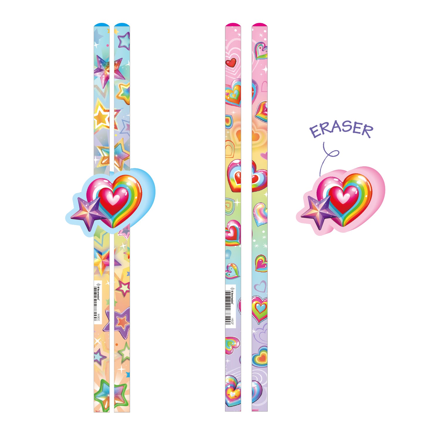 DURT21 Wooden Pencil with Eraser