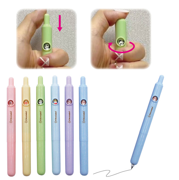 IANO-A001  Click Pen With Fun Changeable Emojis