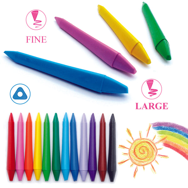 LBNO-A001  Large & Fine Wax Crayon