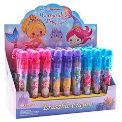 LEOZ28 Erasable Rocket Crayon With Eraser