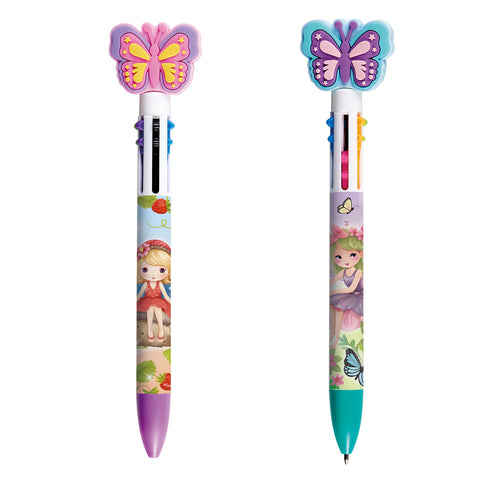 XHNO140 Mechanical Ball Point Pen 6 Color in 1