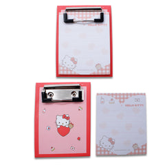 Hello Kitty Mini clipboard with memo pad