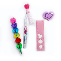 WCWO225 I Love Heart stationery set