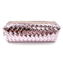 RCNO024  Pink Weave Pencil Bag