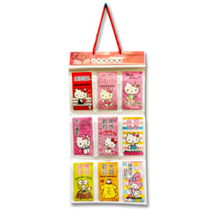 Hello Kitty, Pompom Purin, Kerokerokeropppi Waterproof Placard Sticker Pack