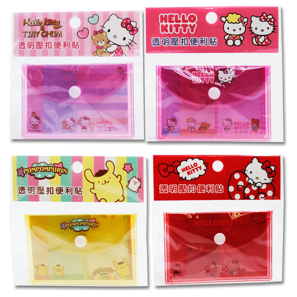 Hello Kitty & Pom Pom Purin Pocket Mini Sticky Notes