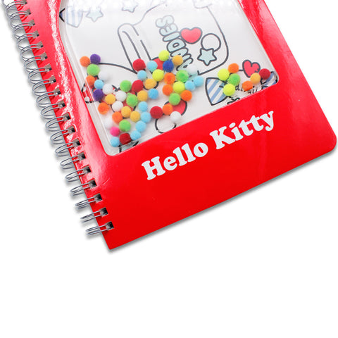 Hello Kitty Pastel Bubble Coil Notebook