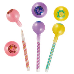 BYCT03 Mini Ball Point Pen with Lollipops Topper