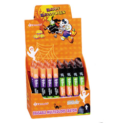 CDFE08 Erasable Crayon With Triangle Eraser Barrel