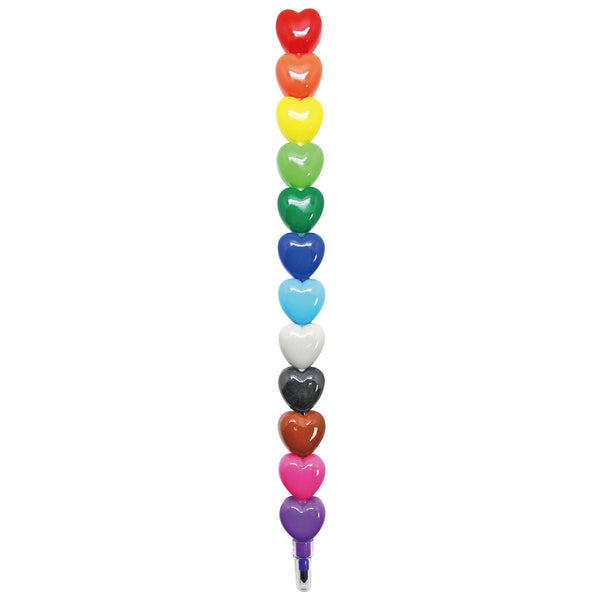 CGBE83 Heart Stacking Crayon