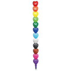 CGBE83 Heart Stacking Crayon