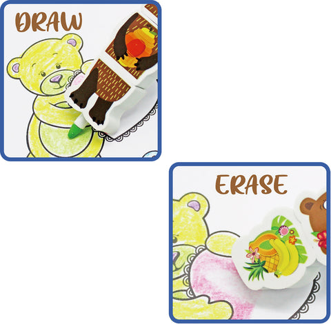 CGFE32 Bear 4 in 1 erasable crayon