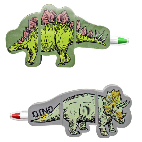 CGFE37 Dinosaur 3 Colors in 1 Erasable Crayon