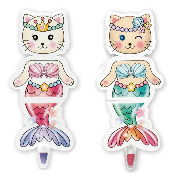 CGFE38 Meowmaid 3 Colors in 1 Erasable Crayon