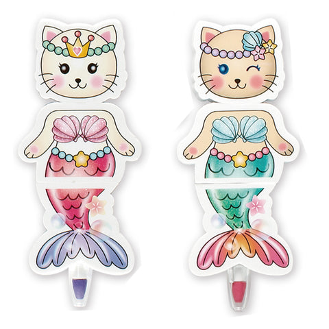 CGFE38 Meowmaid 3 Colors in 1 Erasable Crayon