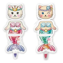 CGFE38 Meowmaid 3 Colors in 1 Erasable Crayon