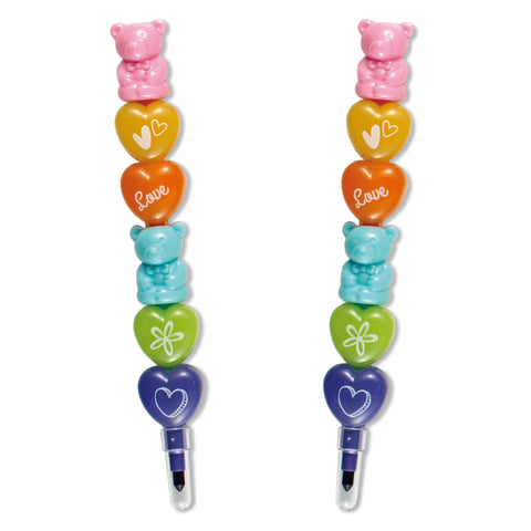 CTBE08 Bear & Heart Stacking Crayon