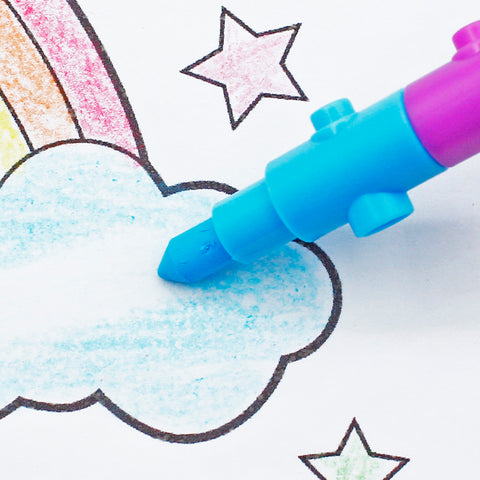 FQFU03 ERASABLE Block Crayon