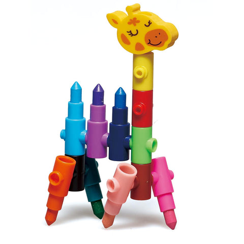 FQNO01 ERASABLE Block Crayon Set