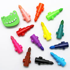 FQNO02 ERASABLE Block Crayon Set