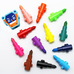 FQNO03 ERASABLE Block Crayon Set