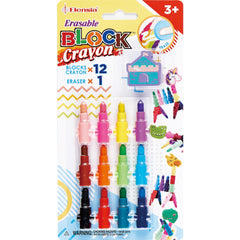 FQNO04 ERASABLE Block Crayon Set