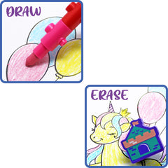 FQNO04 ERASABLE Block Crayon Set