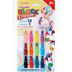 FQNO05 ERASABLE Block Crayon Set