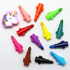 FQNO05 ERASABLE Block Crayon Set