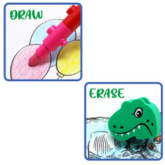 FQNO06 ERASABLE Block Crayon Set