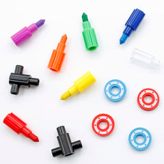 FRFS01 ERASABLE Block Crayon Set