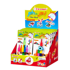 FRFS01 ERASABLE Block Crayon Set