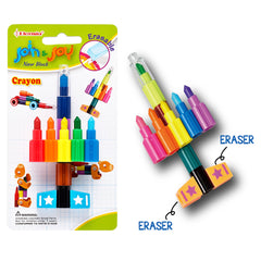 FRFS02 ERASABLE Block Crayon Set