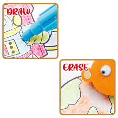 FRFS03 ERASABLE Block Crayon Set