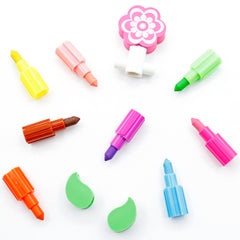 FRFS04 ERASABLE Block Crayon Set