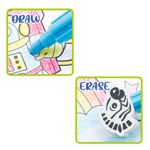 FRFS06 ERASABLE Block Crayon Set