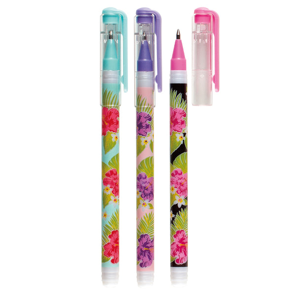 IPDS06 Gel Pen Set With Flower Design