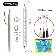 JEDH60 Ferruled Non-Sharpening Pencil