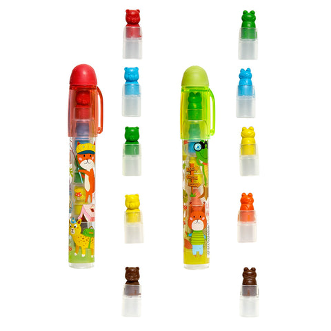 LLOZ01 Erasable Rocket Crayon With Eraser (Animal Shape Crayon)