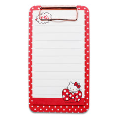 Hello Kitty Memo Pad with Mini Clipboard