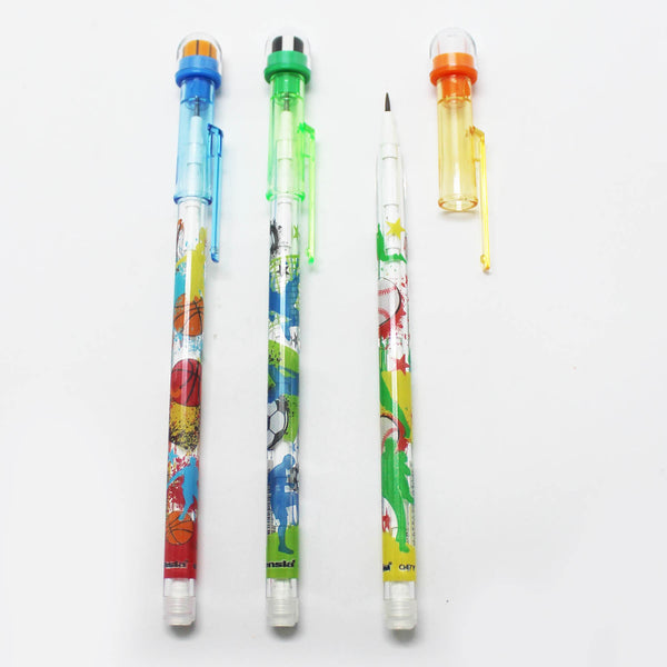 PAEW78 Non-Sharpening Pencil with Modeling Eraser and Cap