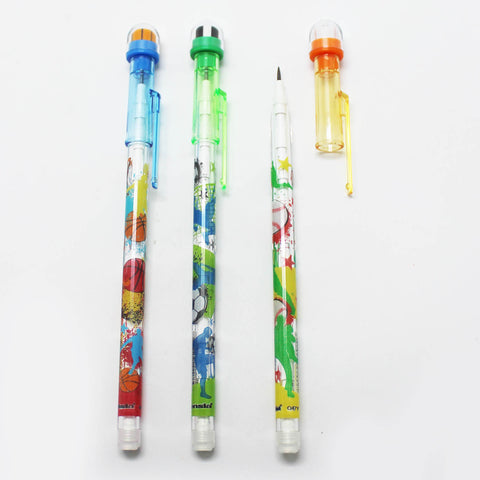 PAEW78 Non-Sharpening Pencil with Modeling Eraser and Cap
