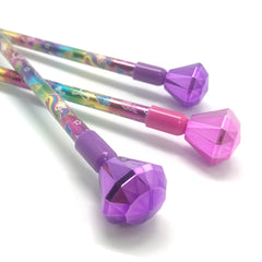 VERT240 Wooden Pencil - Rainbow Holographic Barrel